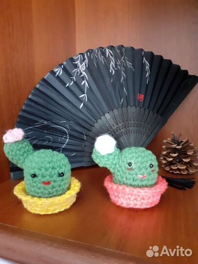 Кактус вязаный