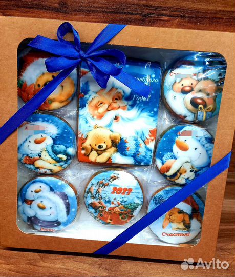 Новогодние имбирные пряники на заказ