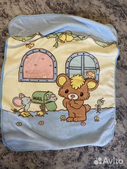 Пледы и накидка в коляску