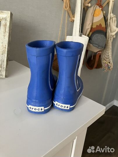 Резиновые сапоги детские crocs 6/7
