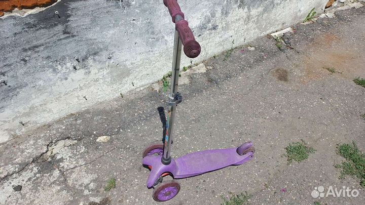 Самокат детский трехколесный бу