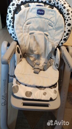 Стул для кормления chicco polly progress 5