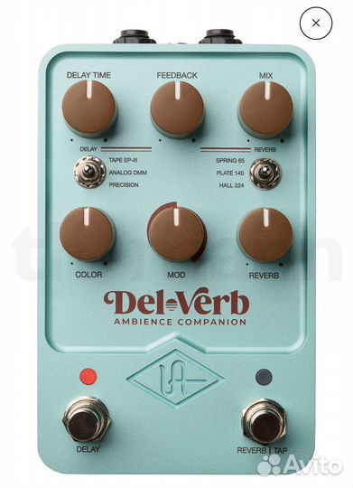 Universal Audio uafx Del-Verb Ambience Companion