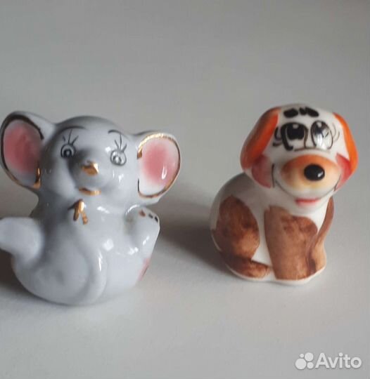 Фарфоровые новые статуэтки