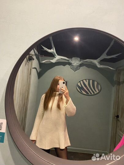 Свитер удлиненный 42-48