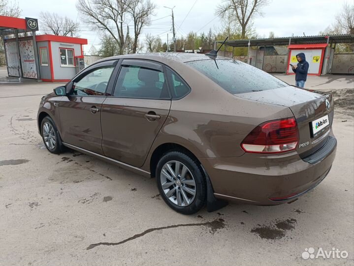 Volkswagen Polo 1.6 AT, 2019, 73 500 км
