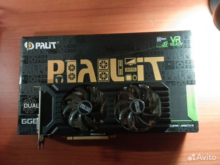 Видеокарта gtx 1060 6gb