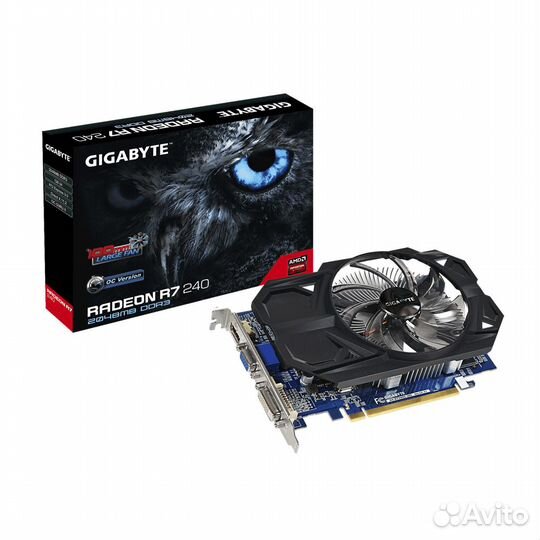 Видеокарта gigabyte AMD Radeon R7 240