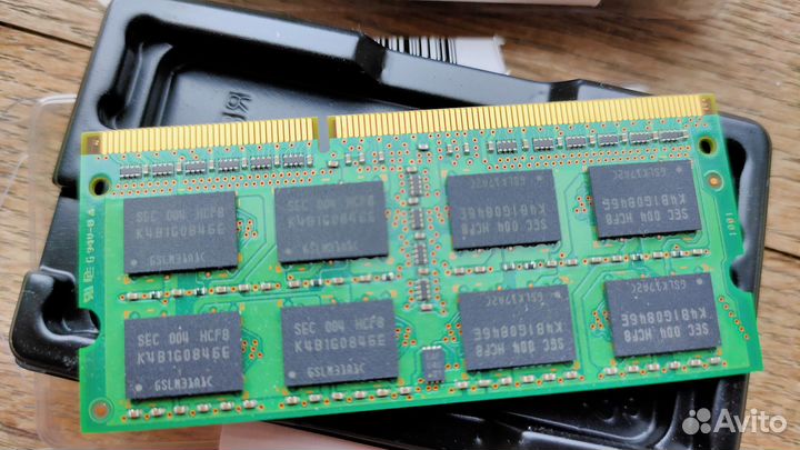 Оперативная память SO-dimm ddr3 2x2 gb 1066 Mh
