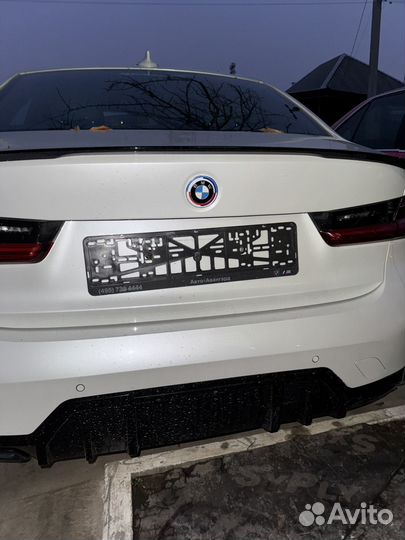 Задний бампер bmw g20 lci