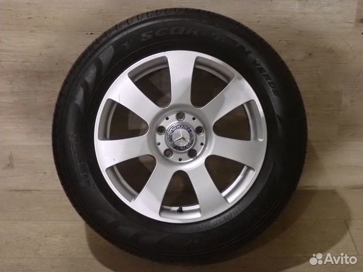 Оригинальные колеса R17 Mercedes GLK лето