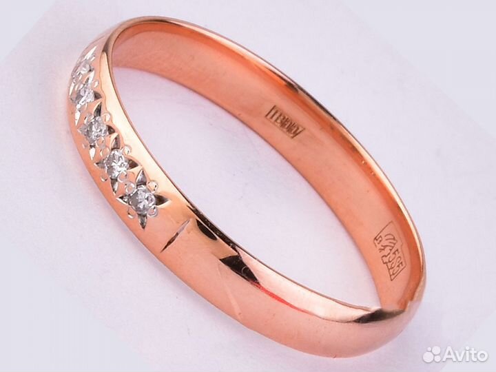 Кольцо Золото с бриллиантами