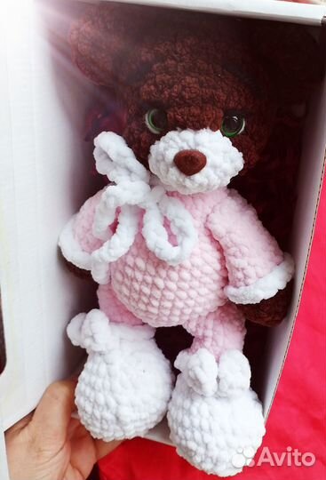 Вязаный медведь