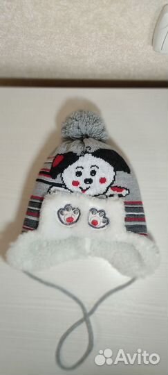 Теплая шапка размер 50