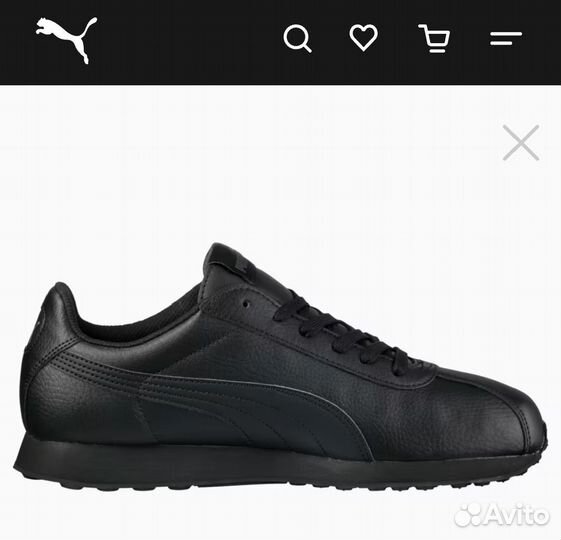 Оригинал Кроссы Puma Turin Кожа US 14/48/32см