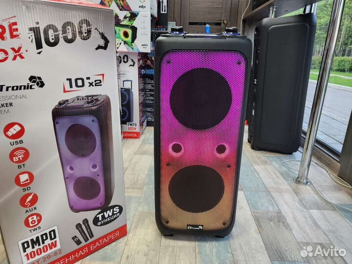 Eltronic 20-62 Fire Box 1000 мощная колонка