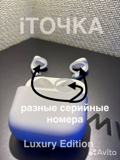 Наушники AirPods 4 ANC Luxury Edition