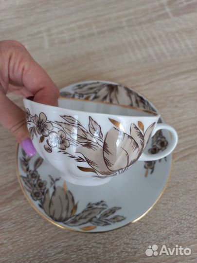 Чайная пара фарфор лфз