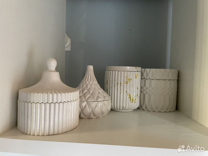 Гипсовая шкатулка