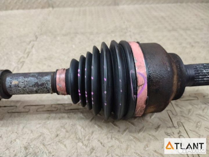 Привод передний левый mazda premacy