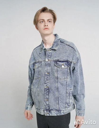Джинсовая куртка мужская