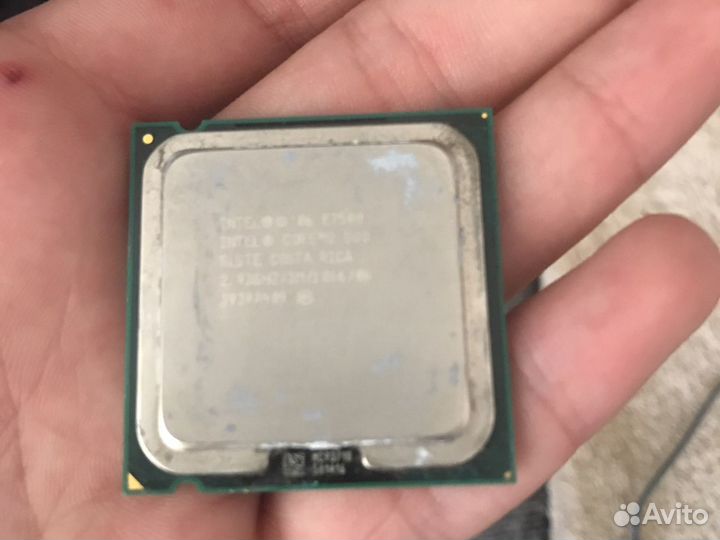Процессор Intel core E7500