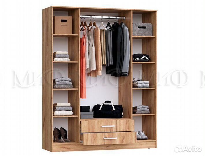 Шкаф Мартина 4 створчатый