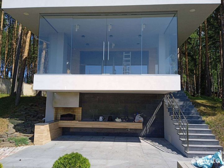 Остекление. стекло закалённое