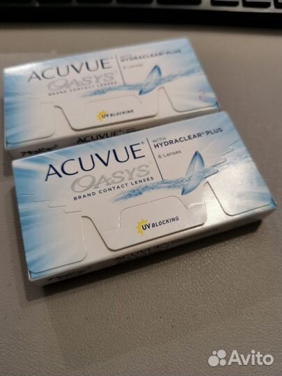 Acuvue Контактные линзы oasys with Hydraclear Plus
