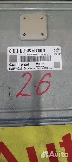 Блок управления двс Audi A6 С6 ccea