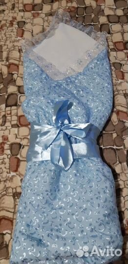 Конверт на выписку для мальчика лето/осень/весна