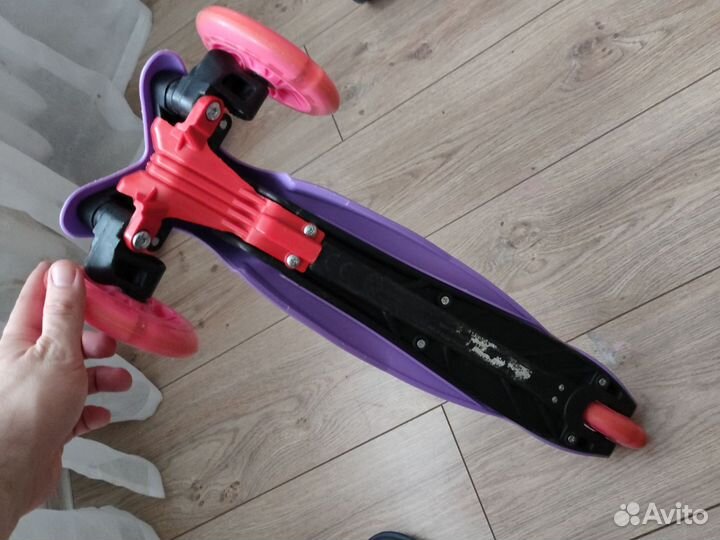 Самокат детский трехколесный бу