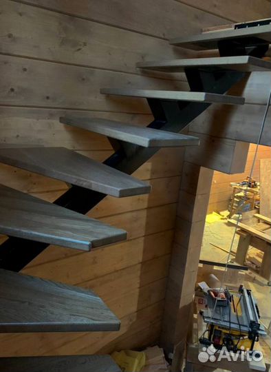 Лестничный каркас под ключ