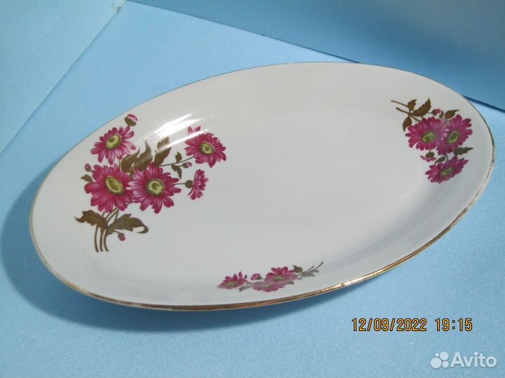 Блюдо овальное большое
