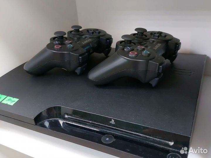 Приставка пс3 слим 34 игры