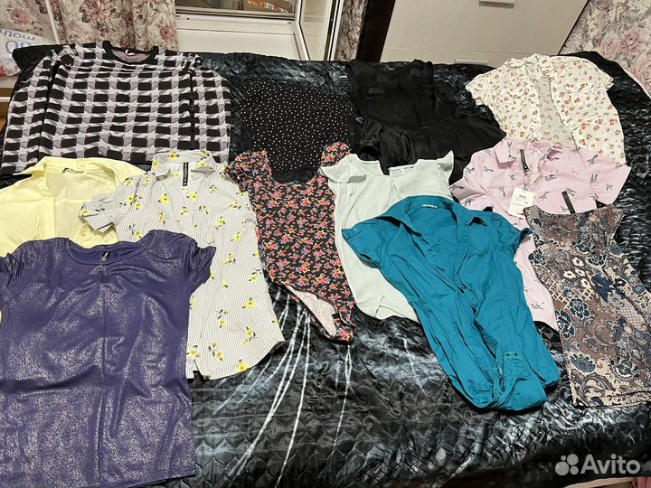 Большой пакет одежды на девочку/девушку xxs