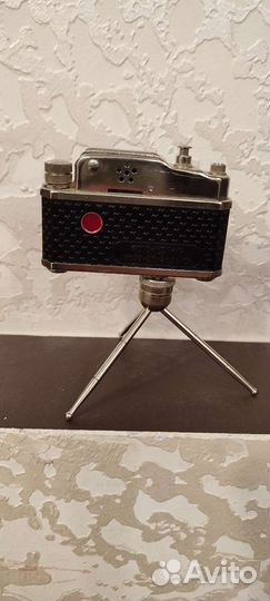 Зажигалка СССР бензиновая Фотоаппарат