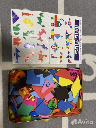 Магнитная мозайка для развития интелекта детей