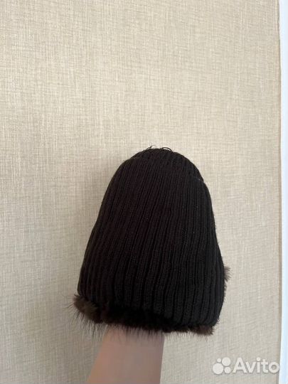 Шапка женская из песца