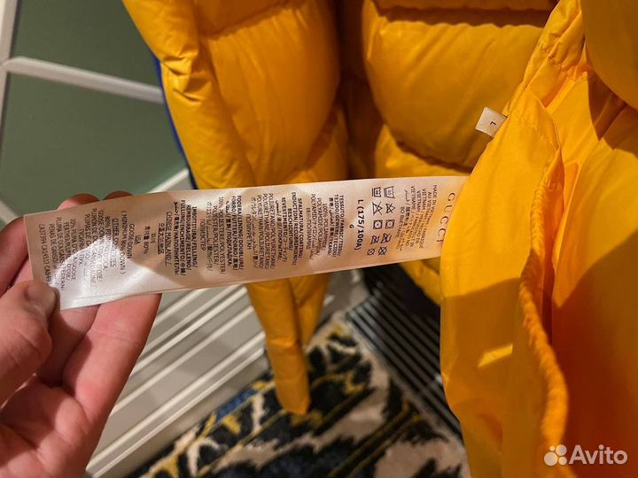 TNF gucci пуховик