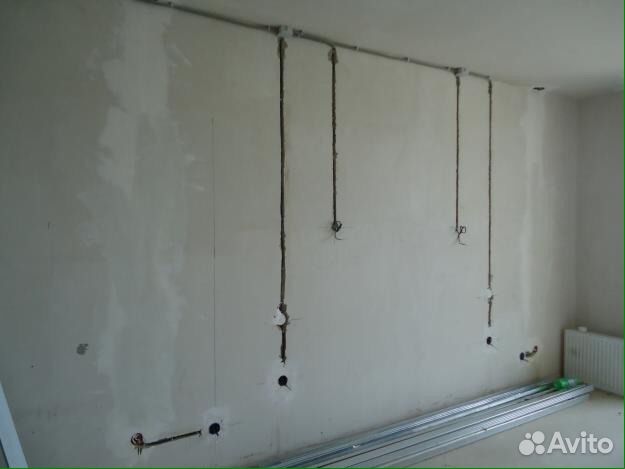 Монтаж электропроводки.Услуги электрика