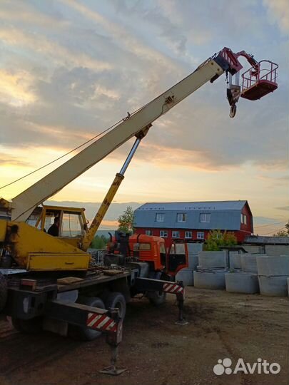 Аренда и услуги автокрана-вездехода, 25 т, 21.7 м