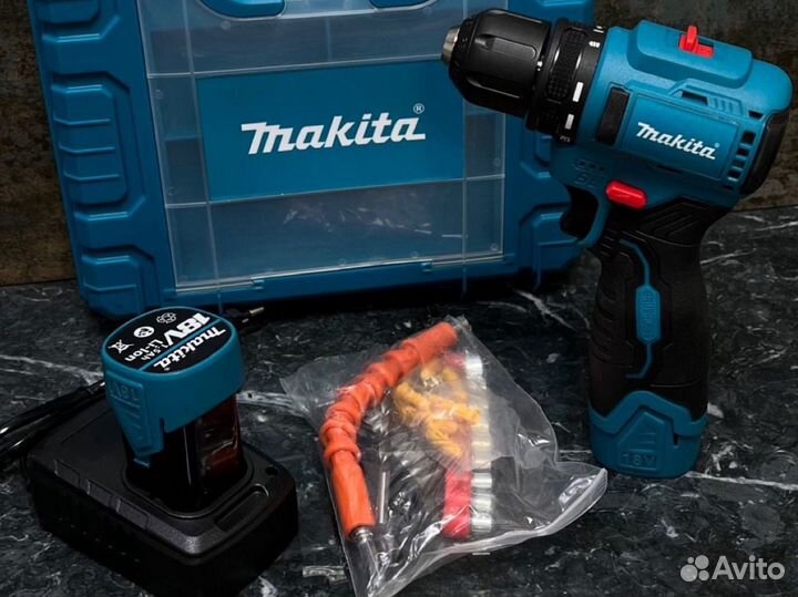 Шуруповерт makita 18V бесщеточный