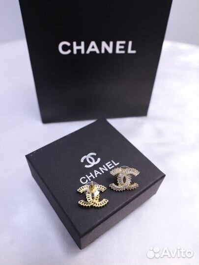 Серьги Chanel