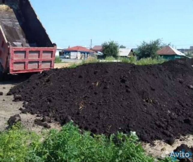 Чернозем / грунт плодородный с доставкой