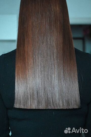 Бережная полировка волос, подравнивание и обучение