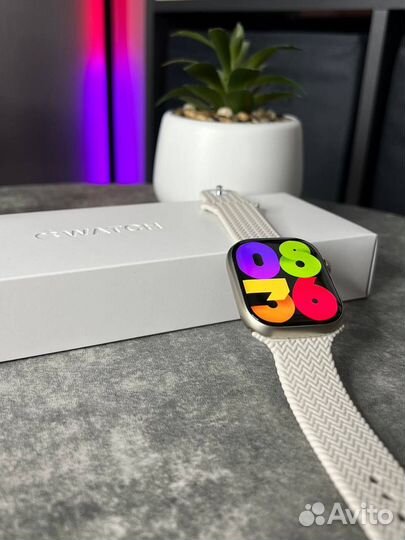 Часы Apple Watch 9 (Оригинальная коробка) Серебро