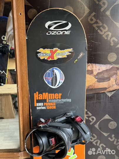 Сноуборд Hamer с креплениями