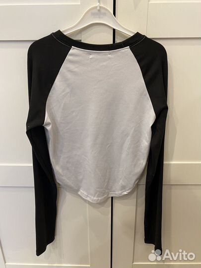 Кроп топ с принтом