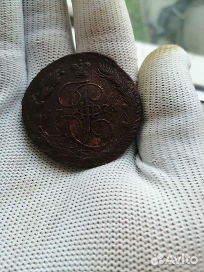 5 копеек1771г Екатерина2